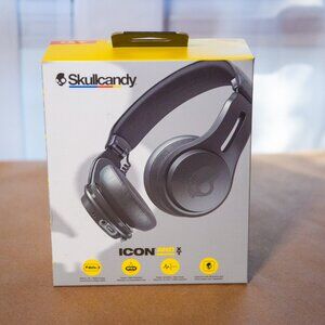 NEW - Skullcandy ICON ANC XT Headphones - Black, NIB iPhone Android Compatible